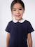 Robe enfant en coton manches courtes marine - vertbaudet enfant 