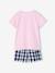 Lot de 2 pyjashorts en popeline fille mauve - vertbaudet enfant 
