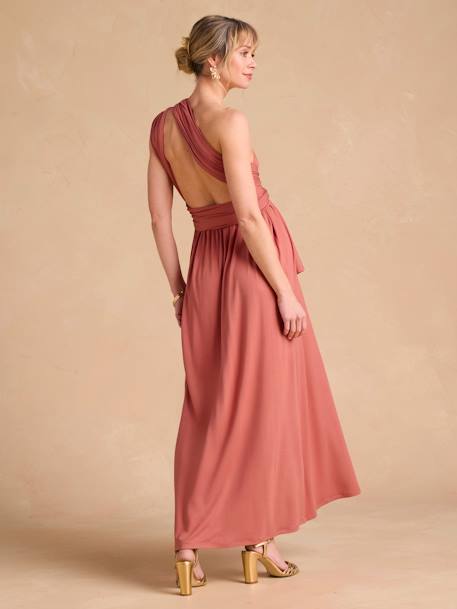 1 robe longue, 7 looks Fantastic Dress vieux rose - vertbaudet enfant 