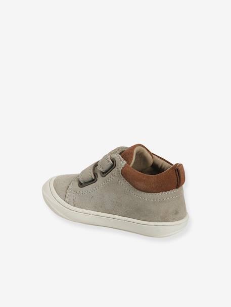 Chaussures premiers pas bébé velcro beige+bleu+bleu électrique+bleu océan+lot beige+lot marron+lot vert+marron+ocre+vert+vert sauge - vertbaudet enfant 