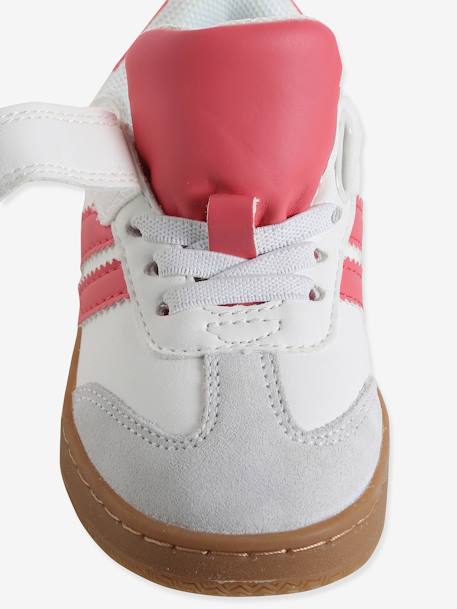 Geknoopte en klittenband kindertasjes, kleutercollectie framboos - vertbaudet enfant 