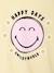 Pyjashort SMILEYWORLD jaune pastel - vertbaudet enfant 