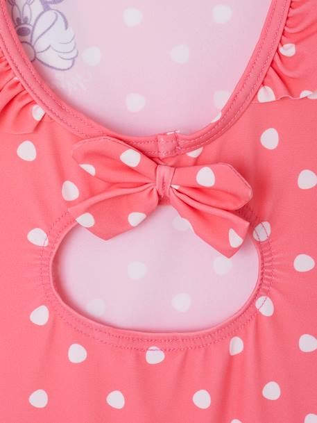 Maillot de bain 1 pièce Disney Minnie imprimé pois rose - vertbaudet enfant 