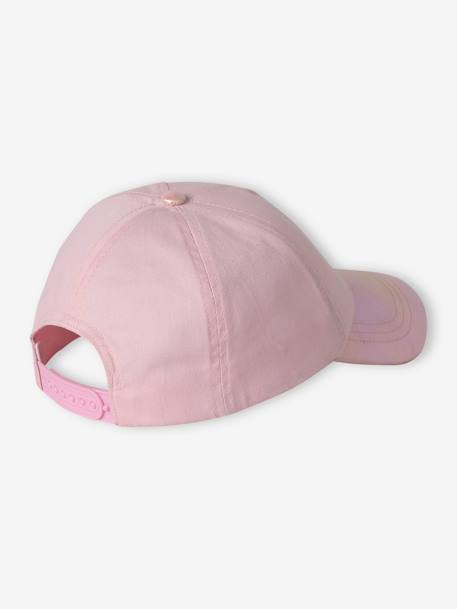 Casquette « Arc-en-ciel » fille rose pâle - vertbaudet enfant 