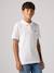 Polo LEVI'S garçon manches courtes blanc+marine - vertbaudet enfant 