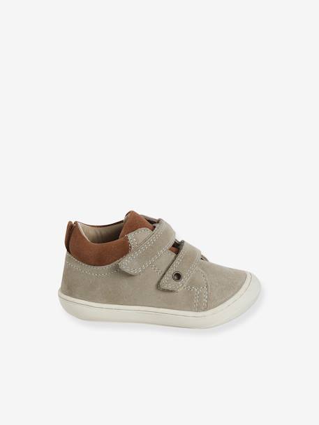 Chaussures premiers pas bébé velcro beige+bleu+bleu électrique+bleu océan+lot beige+lot marron+lot vert+marron+ocre+vert+vert sauge - vertbaudet enfant 