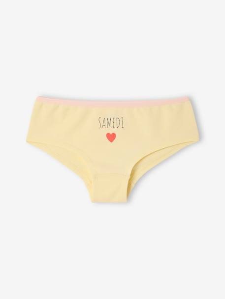 Lot 7 shortjes voor een week voor meisjes rozen - vertbaudet enfant 