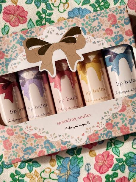 Set van 5 lippenbalsems KONGES SLOJD meerkleurig - vertbaudet enfant 