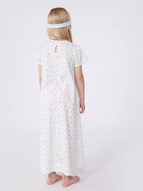Nachthemd en kroontje kind PETIT BATEAU wit - vertbaudet enfant 
