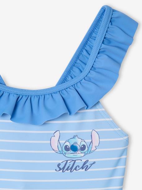 Maillot de bain 1 pièce Disney Lilo & Stitch rayé bleu - vertbaudet enfant 
