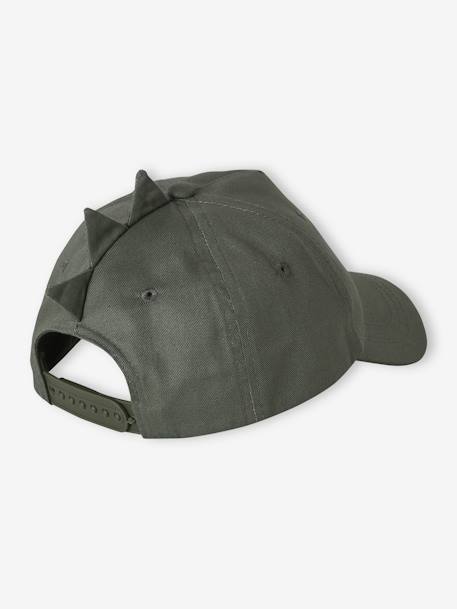 Casquette T-rex garçon kaki - vertbaudet enfant 