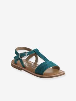 -Leren sandalen voor meisjes, collectie kleuterschool 