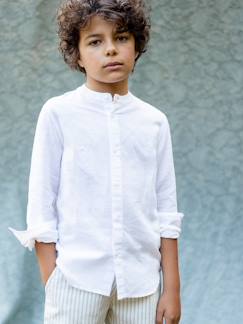 Garçon-Chemise-Chemise lin et coton - collection Fêtes et mariages