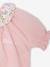 Ensemble short et T-shirt naissance fleuri rose - vertbaudet enfant 