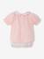 Ensemble short et T-shirt naissance fleuri rose - vertbaudet enfant 