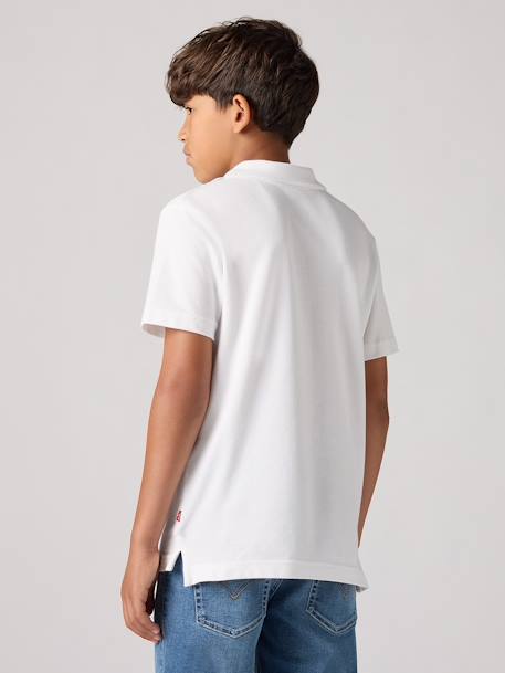 Polo LEVI'S garçon manches courtes blanc+marine - vertbaudet enfant 