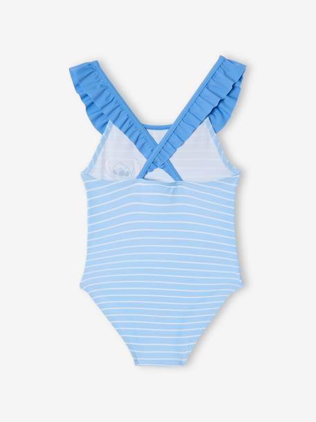 Maillot de bain 1 pièce Disney Lilo & Stitch rayé bleu - vertbaudet enfant 