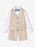 Feestelijke set 4 items jongens beige - vertbaudet enfant 
