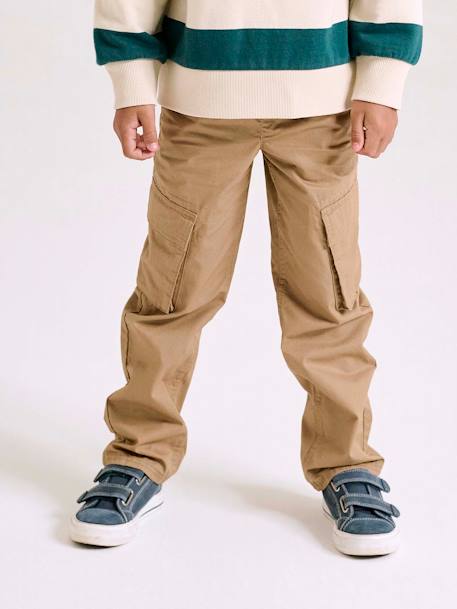 Garçon-Pantalon droit cargo droit morphologique tour de hanches médium