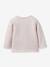 Cardigan en molleton bébé - Coton biologique rose pâle - vertbaudet enfant 