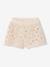 Baby set top + short in macramé vanille - vertbaudet enfant 