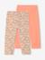 Set van 2 korte meisjesleggings ecru - vertbaudet enfant 