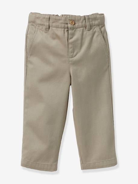 Pantalon Chino bébé marron - vertbaudet enfant 
