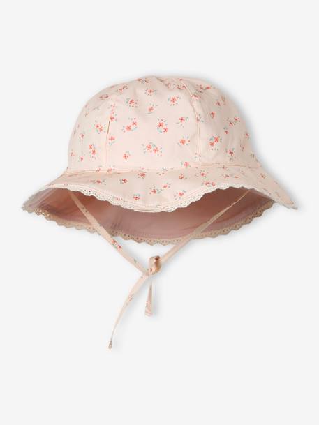 Bob imprimé fleuri bébé fille rose pâle - vertbaudet enfant 