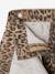 Jupe short asymétrique motif léopard fille beige - vertbaudet enfant 