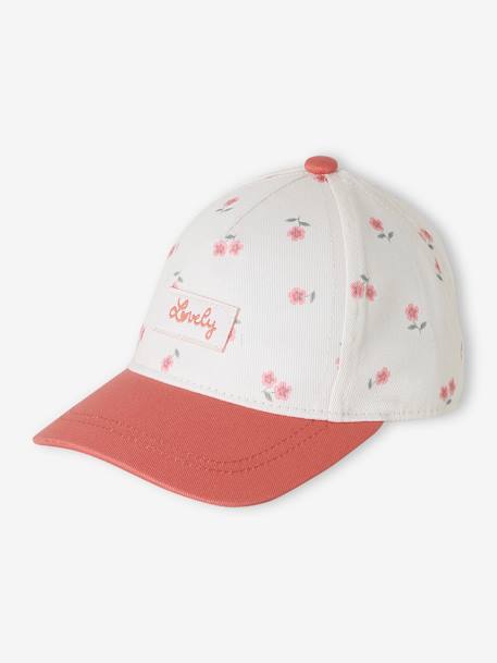Casquette « Lovely » bébé écru - vertbaudet enfant 