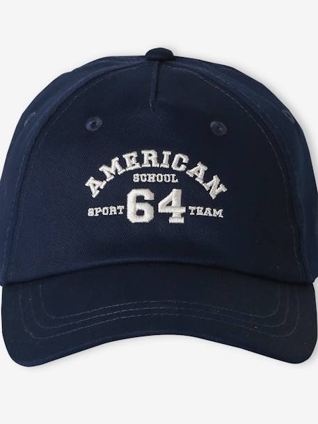 Jongenspet 'American school' marineblauw - vertbaudet enfant 