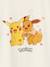 T-Shirt Pokémon Pikachu et Evoli fille écru - vertbaudet enfant 