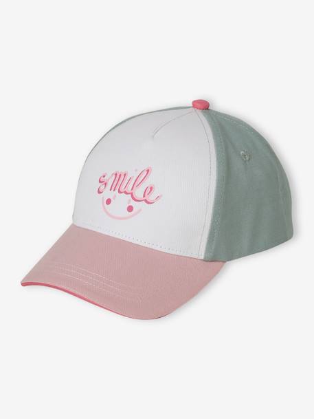 Casquette Smile bleu ciel - vertbaudet enfant 