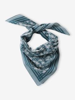 -Foulard imprimé fleurs fille