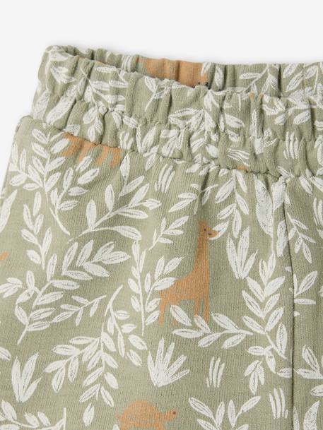 Lot de 2 Shorts naissance en molleton léger argile - vertbaudet enfant 