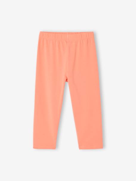 Lot de 2 leggings courts fille écru - vertbaudet enfant 