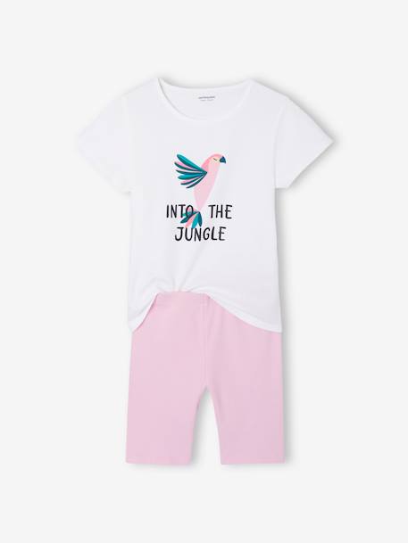 Lot de 2 pyjacourts fille turquoise - vertbaudet enfant 