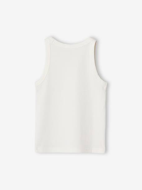 Lot de 2 débardeurs fille emmanchures américaines beige - vertbaudet enfant 