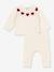2-delige tricot set voor baby PETIT BATEAU ecru - vertbaudet enfant 