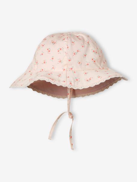 Bob imprimé fleuri bébé fille rose pâle - vertbaudet enfant 