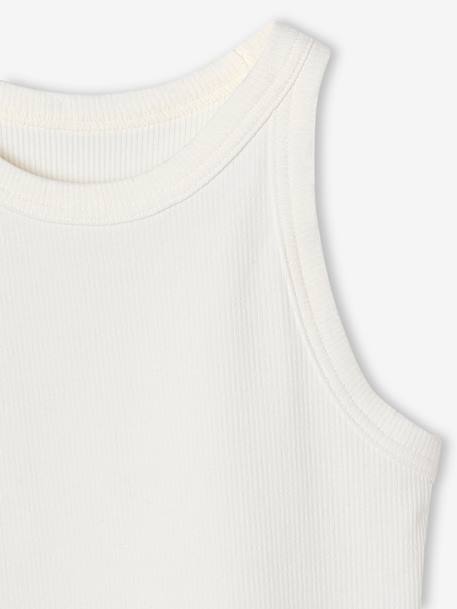 Lot de 2 débardeurs fille emmanchures américaines beige - vertbaudet enfant 