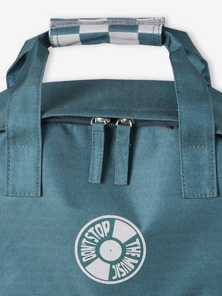 Sac à dos garçon damier vert d'eau - vertbaudet enfant 