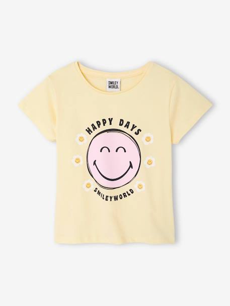 Pyjashort SMILEYWORLD jaune pastel - vertbaudet enfant 