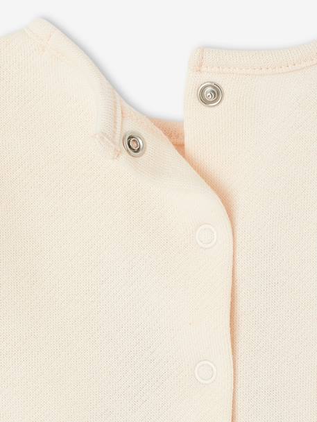 Set sweater en broek baby BEIGE CLAIR RAYE+gemêleerd blauw+lichtroze - vertbaudet enfant 