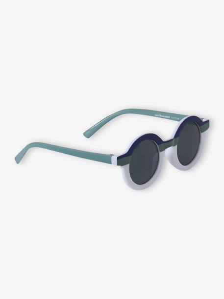 Lunettes de soleil rondes enfant gris - vertbaudet enfant 
