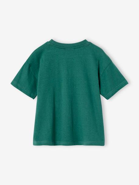 T-shirt DC Comics Dark Batman manches courtes vert sapin - vertbaudet enfant 
