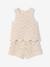 Baby set top + short in macramé vanille - vertbaudet enfant 