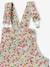 Salopette fille imprimée beige+multicolore - vertbaudet enfant 