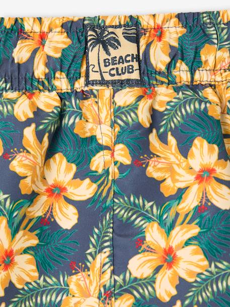 Maillot de bain imprimé garçon marine - vertbaudet enfant 