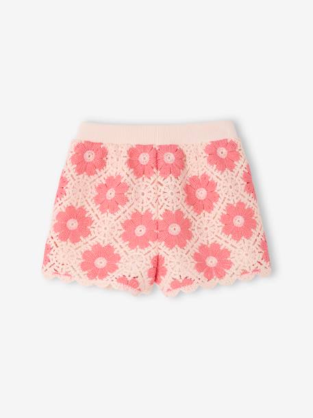 Short en crochet bébé écru - vertbaudet enfant 